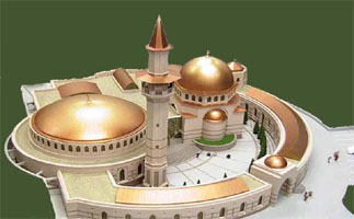 Архітектурний проект ісламського релігійного комплексу у Києві (із Інтернету)