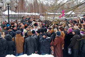 Водокрещение в Гидропарке, Киев, 2013г.